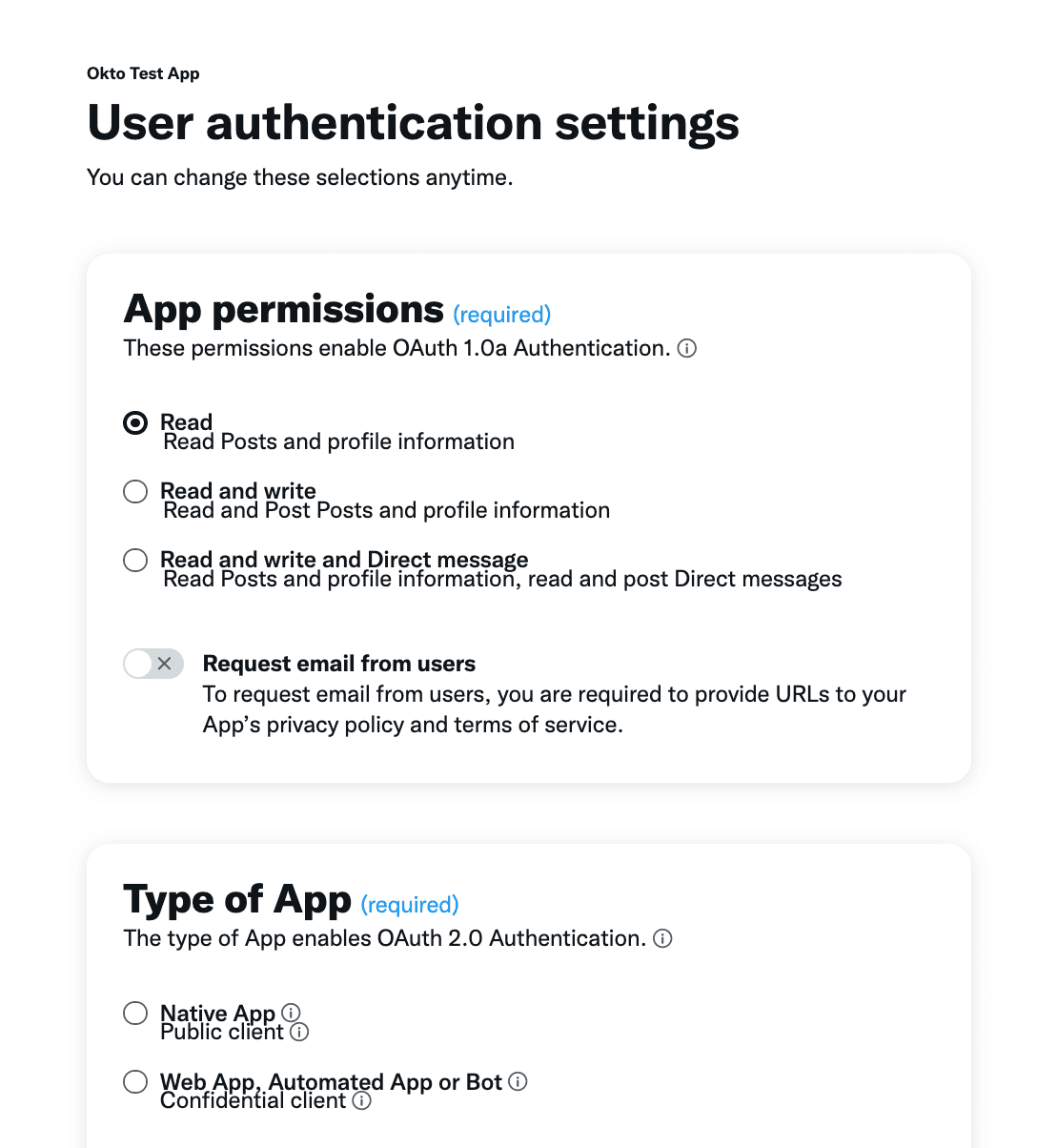 X Developer Portal Dashboard