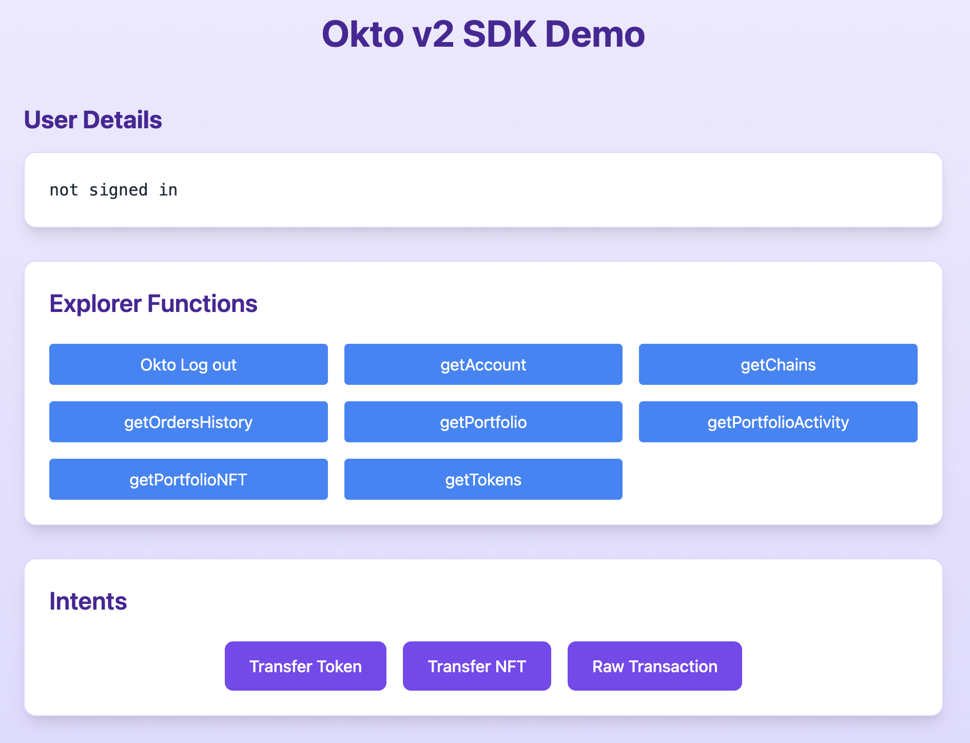 React Template App